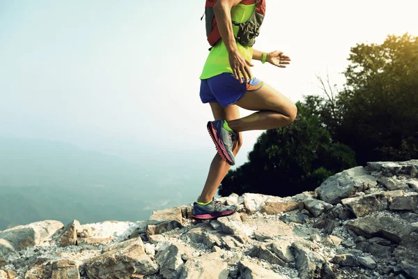 genç kadın Çin Seddi çalıştıran  