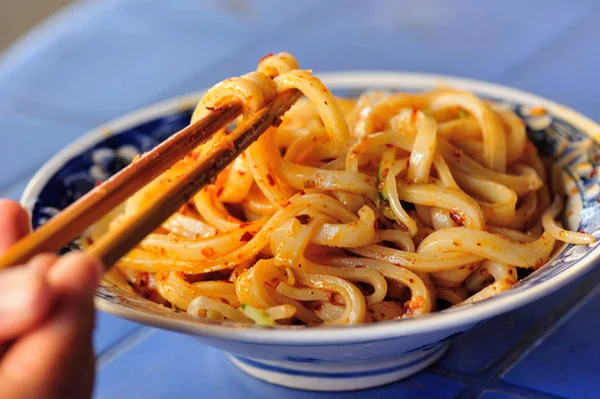 Chinese cold noodles — Stock Photo, Image