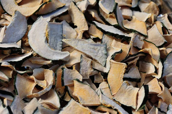 Drying Pumpkin Sunshine Close View — Stock Photo, Image