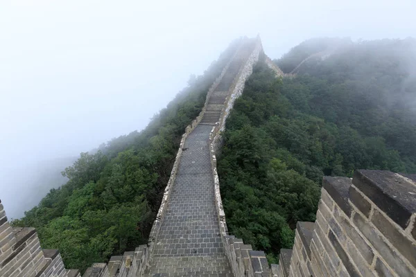Мальовничий Ландшафт Велика Стіна Китаю — стокове фото