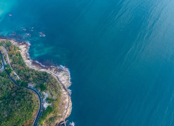 Aerial View Drone Coastline — Stock Photo, Image