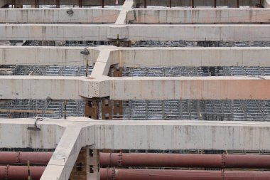 Modern Shenzhen şehrinde metro inşaatı, Çin