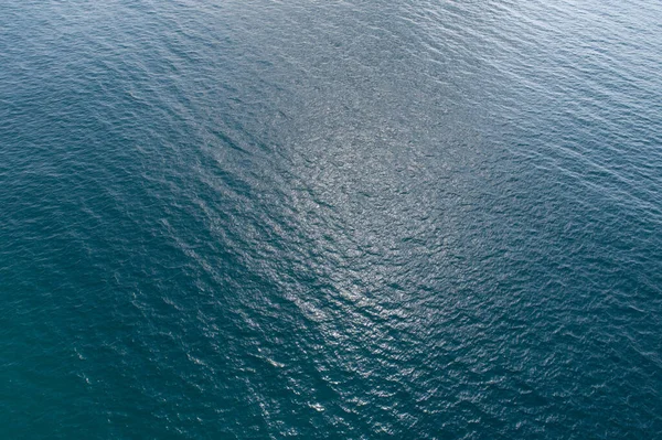 Drone Luchtzicht Golvend Zeeoppervlak — Stockfoto