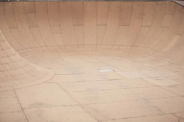 Καλλιέργεια Άποψη Του Skate Park Ράμπα — Φωτογραφία Αρχείου