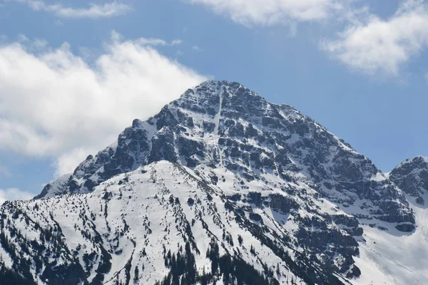 Wiosna Majestatyczne Alpy Austriackie — Zdjęcie stockowe