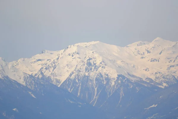 Jarní Alpský Výstup Meranu — Stock fotografie