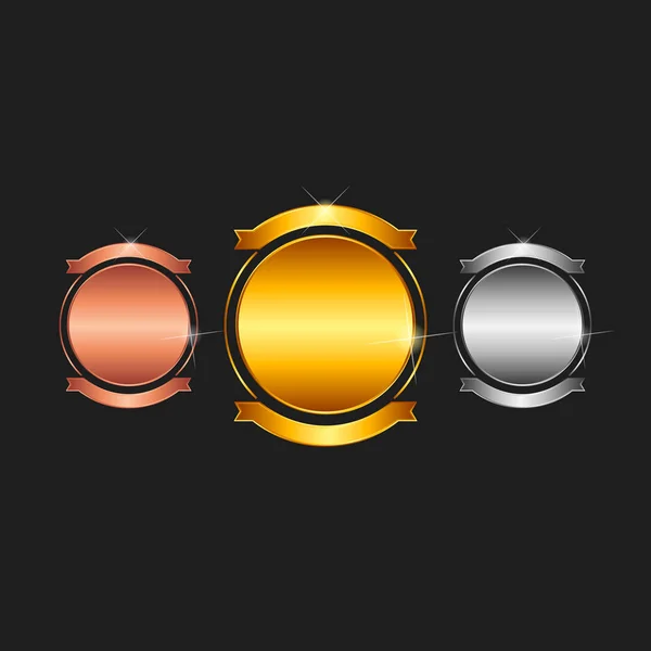 Boş pullar - altın, platin, gümüş