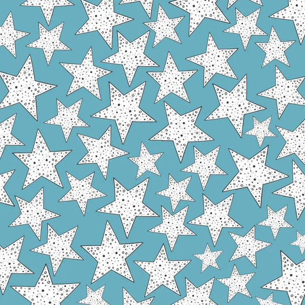 스칸디나비아 스타일의 별들의 내부를 기하학적 포스터 정류장 현수막 — 스톡 사진