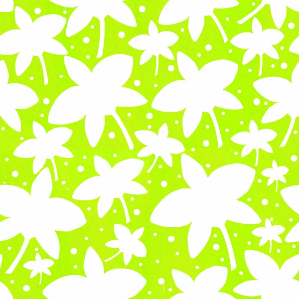Безшовний Візерунок Оберненими Орхідеями Зеленому Фоні — стокове фото