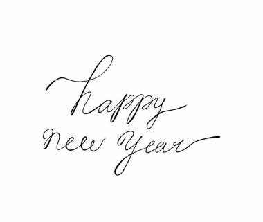 suluboya Noel kartı. Mutlu yıllar.