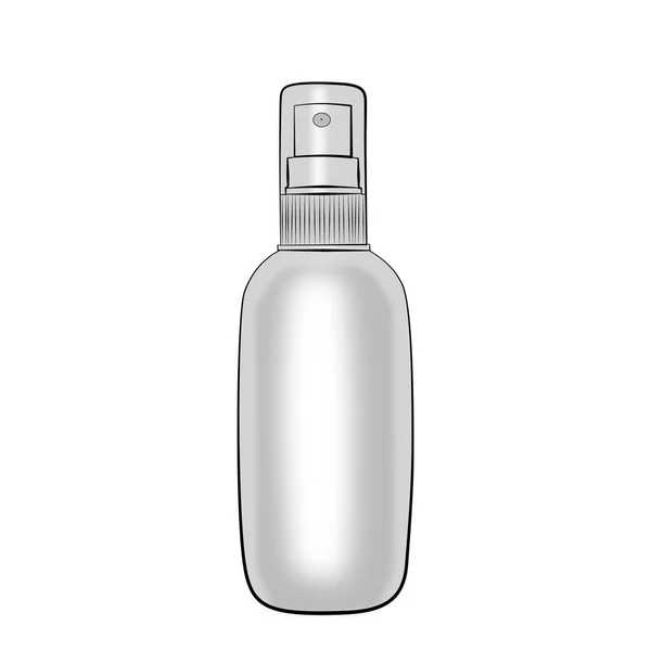 Бутылка Спрея Белом Фоне — стоковое фото