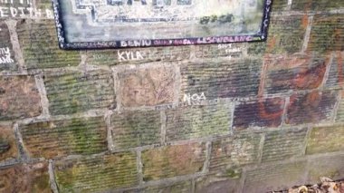 Liverpool, Uk - 31 Ekim 2019 Penny Lane yol tabelası. Liverpool 'da popüler bir turizm merkezi, Uk