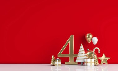 Noel 'in 12 günü. Festivalin dördüncü günü. 3d Hazırlama