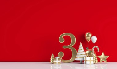 Noel 'in 12 günü. Festivalin 3. günü. 3d Hazırlama