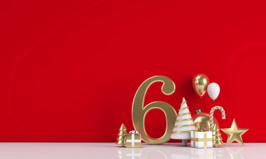 Noel 'in 12 günü. Altıncı gün festivali geçmişi. 3d Hazırlama