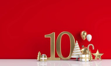 Noel 'in 12 günü. Festivalin 10. günü. 3d Hazırlama