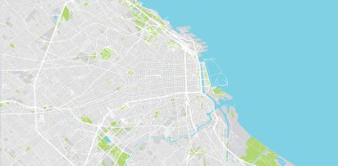 Buenos Aires şehir haritası, Arjantin