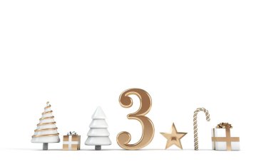 Noel 'in 12 günü. Festivalin 3. günü. 3d Hazırlama