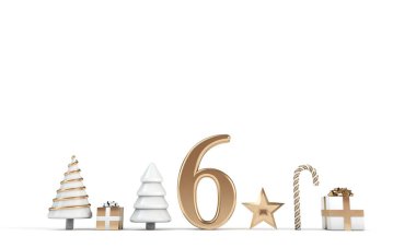 Noel 'in 12 günü. Altıncı gün festivali geçmişi. 3d Hazırlama