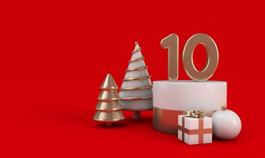 Noel 'in 12 günü. Festivalin 10. günü. 3d Hazırlama