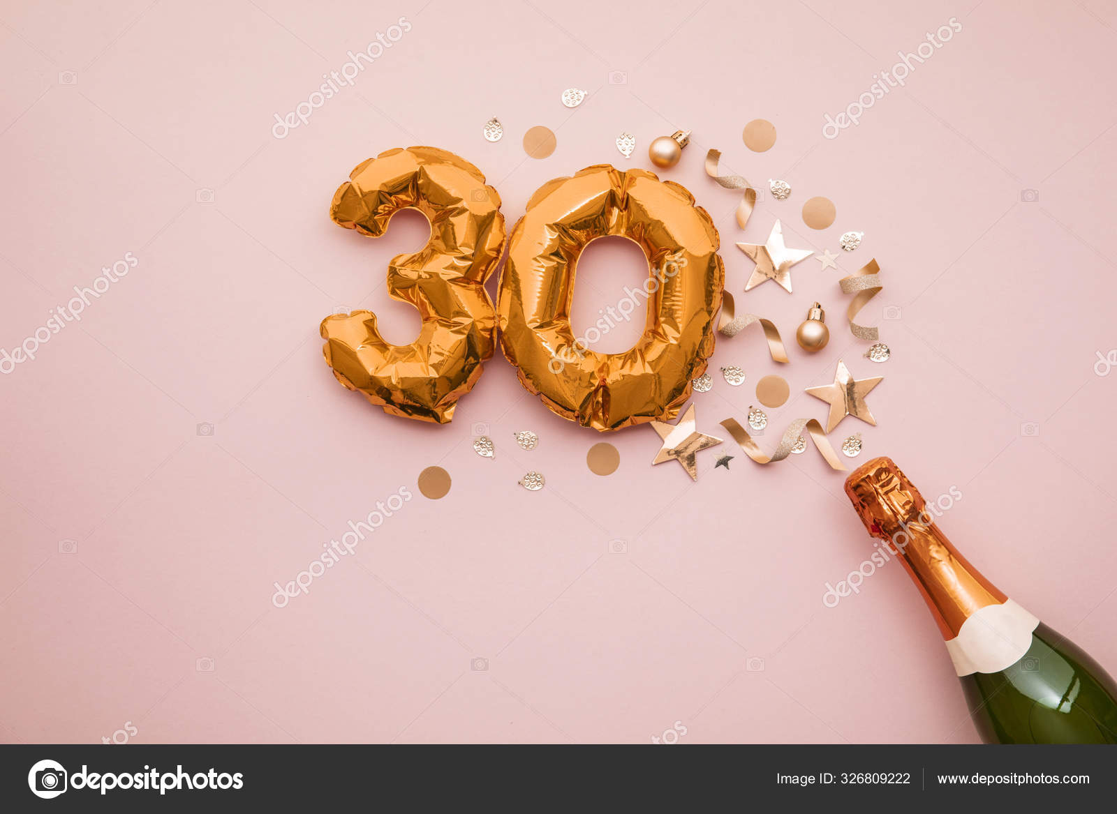 depositphotos 326809222 stock photo happy 30th anniversary party champagne