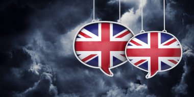 Uk brexit müzakere görüşmeleri. 3d Kırpma