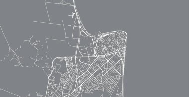 Napier, Yeni Zelanda şehir haritası