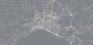 Setubal, Portekiz şehir haritası