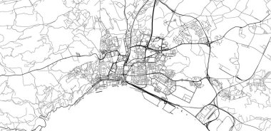 Setubal, Portekiz şehir haritası