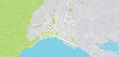 Setubal, Portekiz şehir haritası