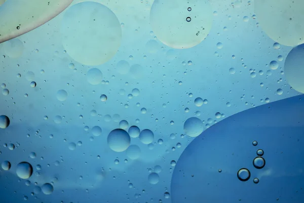 Abstracto colorido creativo macro aceite y fondo de agua con burbujas . —  Fotos de Stock