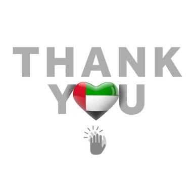 BAE bayrağı taşıyan mesaj için teşekkürler. 3B Hazırlama