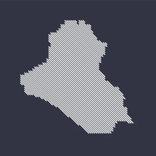 Irak 'ın basit çapraz haritası