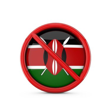 Kenya bayrağı giriş sembolünü yasakladı. 3B Hazırlama