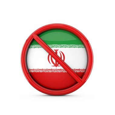 İran bayrağı giriş sembolünü yasaklamıştı. 3B Hazırlama