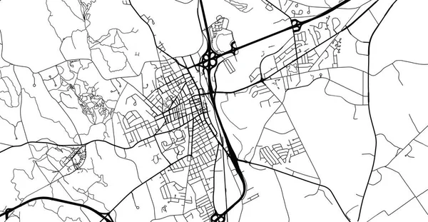 アメリカのコンコードの都市ベクトル都市地図。ニューハンプシャー州の州都 — ストックベクタ