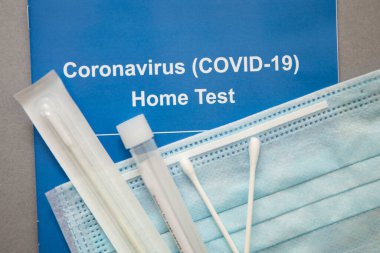 Coronavirus Covid-19 test seti.