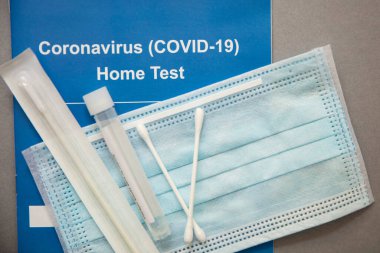 Coronavirus Covid-19 test seti.