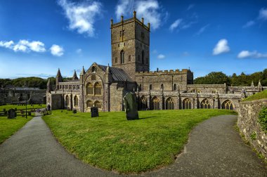 St David Katedrali, Pembrokeshire, Galler, İngiltere