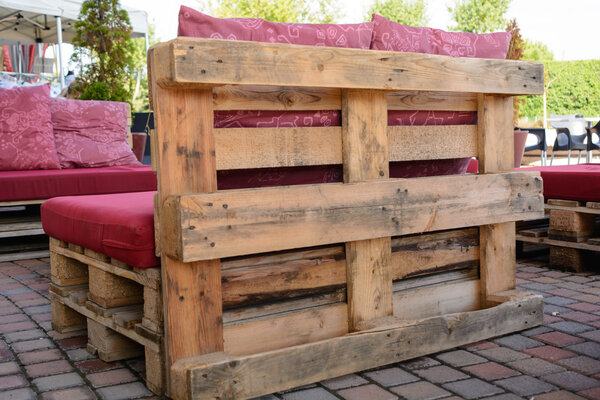 rustic seating - Upcycling