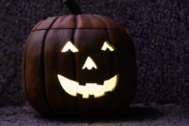 Cadılar Bayramı Balkabağı creepily yaktı