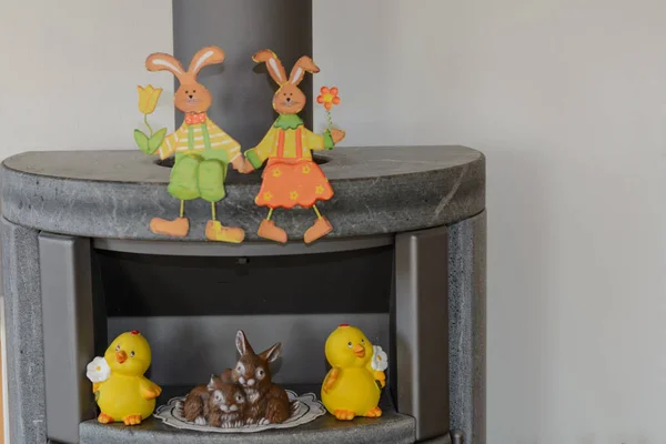 Easter bunny as interior decoration