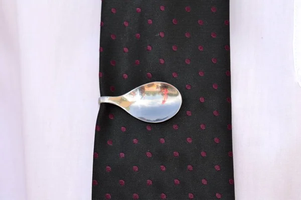 Початкова краватка крупним планом — стокове фото