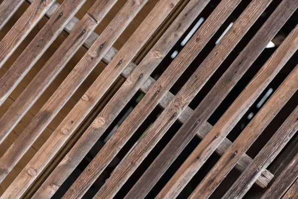 Шифер дерев'яний паркан - деталь — стокове фото