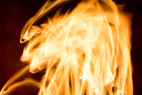 Fuoco e fiamma - strisce di luce — Foto Stock