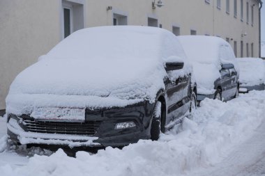 Kış başlangıcından dolayı trafik aksaması