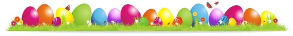 Funny colorful easter background — Stock Photo, Image