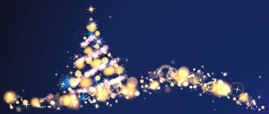 Noel ağacıyla Noel arkaplanı