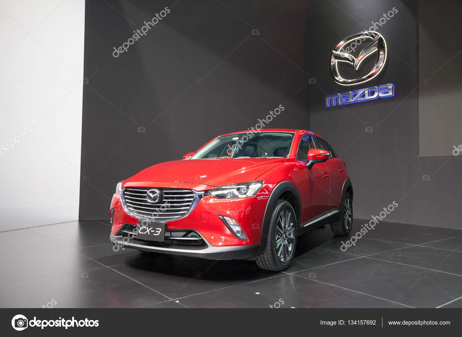 Bangkok 30 De Noviembre Coche De Mazda Cx 3 En La