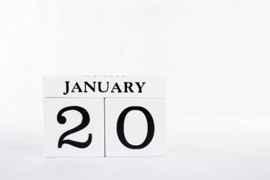 Takvim 20 Ocak Martin Luther King Jr. gün 2020 'yi engelliyor
